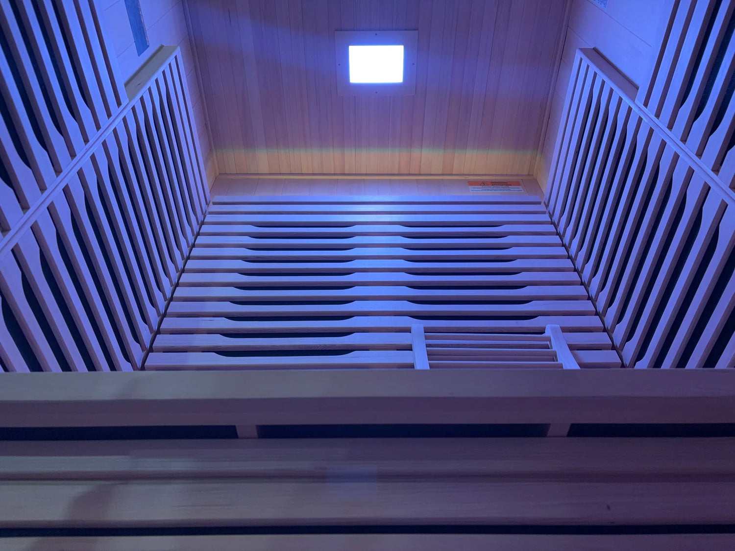 Blisspod | Milano | Full Spectrum Sauna | Canadian Hemlock Wood | Ultra Low EMF | 5 Far Infrared &amp; 1 Red Glass Heater | Chromotherapy | Upto 2 Person