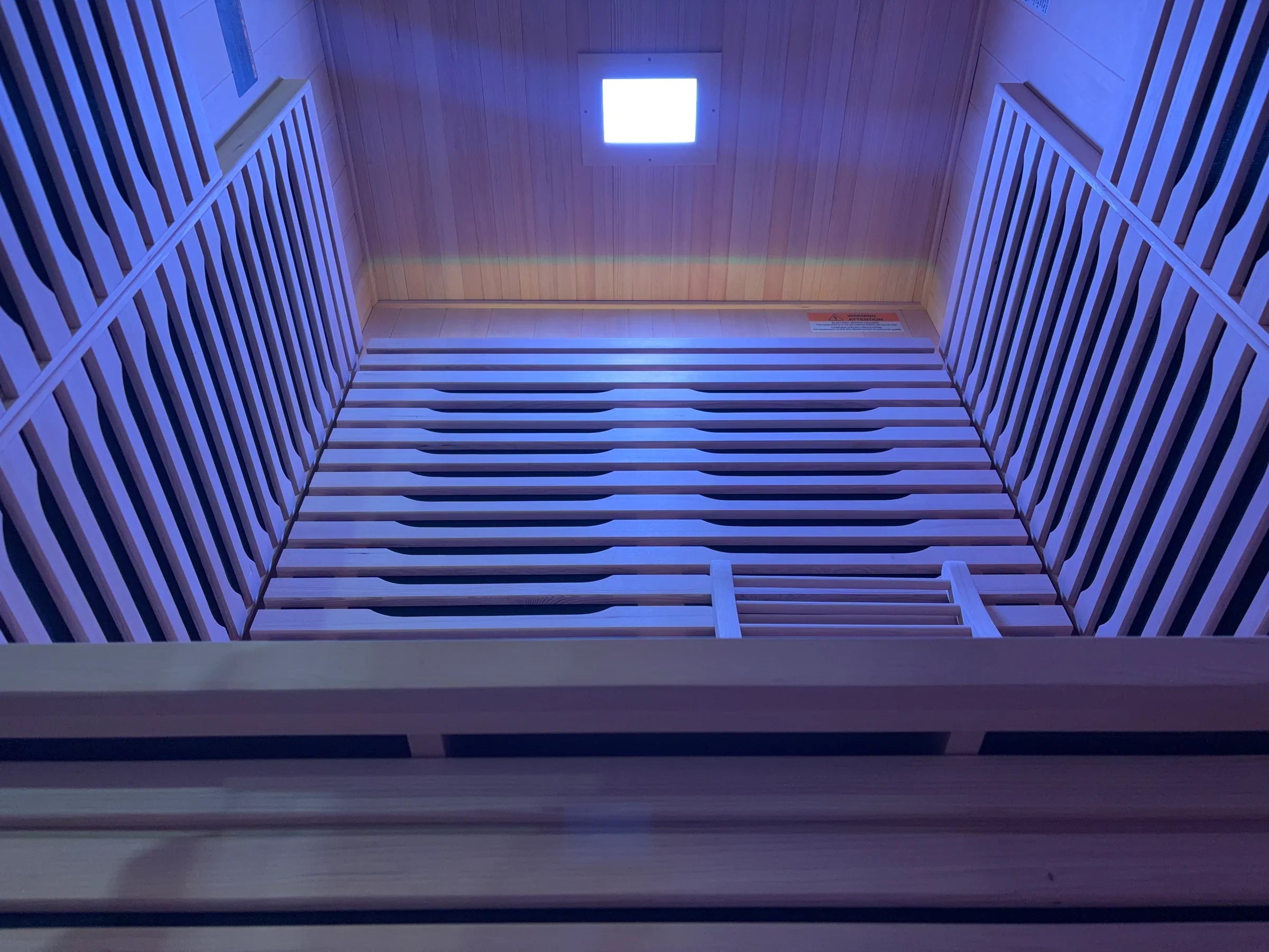 Blisspod | Milano | Full Spectrum Sauna | Canadian Hemlock Wood | Ultra Low EMF | 5 Far Infrared &amp; 1 Red Glass Heater | Chromotherapy | Upto 2 Person